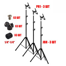 Информационная стойка JBH-PR1 для баннера, рекламная стойка с фиксатором плаката, 3 шт 