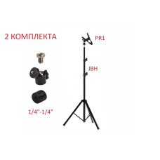 Информационная стойка JBH-PR1 для баннера, рекламная стойка с фиксатором плаката, 2 шт 