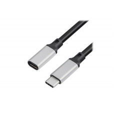 Кабель-удлинитель USB Type-C, 2 м, черный