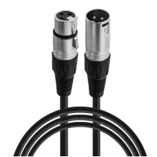 Кабель для микрофона XLR (M) - XLR (F), 3 м