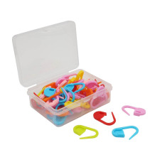 Маркировщик петель в футляре, мультиколор, 50 шт Маркировщик петель в футляре, мультиколор, 50 шт