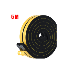 Самоклеящийся уплотнитель, EPDM резина, 5х20 мм, 5 метров