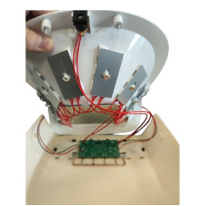 Платы со светодиодами, проводами от лампы для сушки ногтей SUN-HZ5, 320W, питание от сети (евровилка)