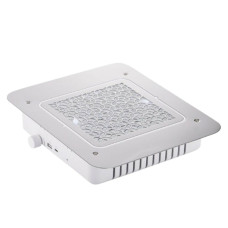 Маникюрная вытяжка, модель X30, с регулировкой скорости, мощность 48W, 3500RPM, размер решетки 21,7х21,7 см 